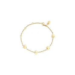 KILOS OF LOVE-IP GOLD STEEL BRACELET