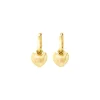 KILOS OF LOVE-IP GOLD STEEL EARRINGS