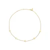 KILOS OF LOVE-IP GOLD STEEL NECKLACE