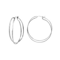 LIGHTLINE-STAINLESS STEEL EARRINGS