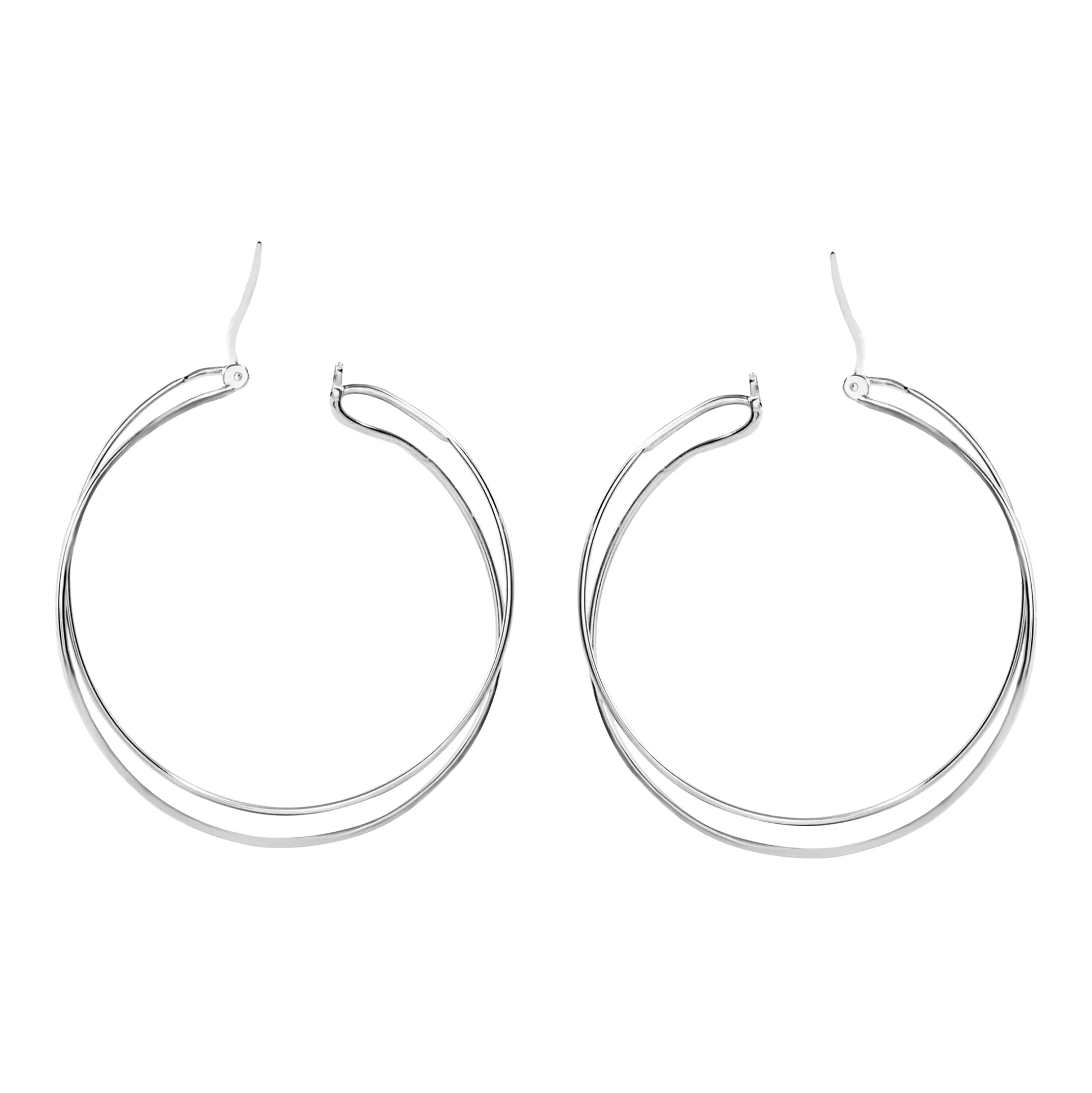 LIGHTLINE-STAINLESS STEEL EARRINGS
