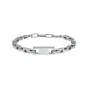 LOGOMANIA-STAINLESS STEEL BRACELET