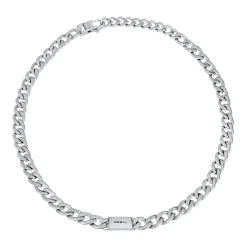 LOGOMANIA-STAINLESS STEEL NECKLACE
