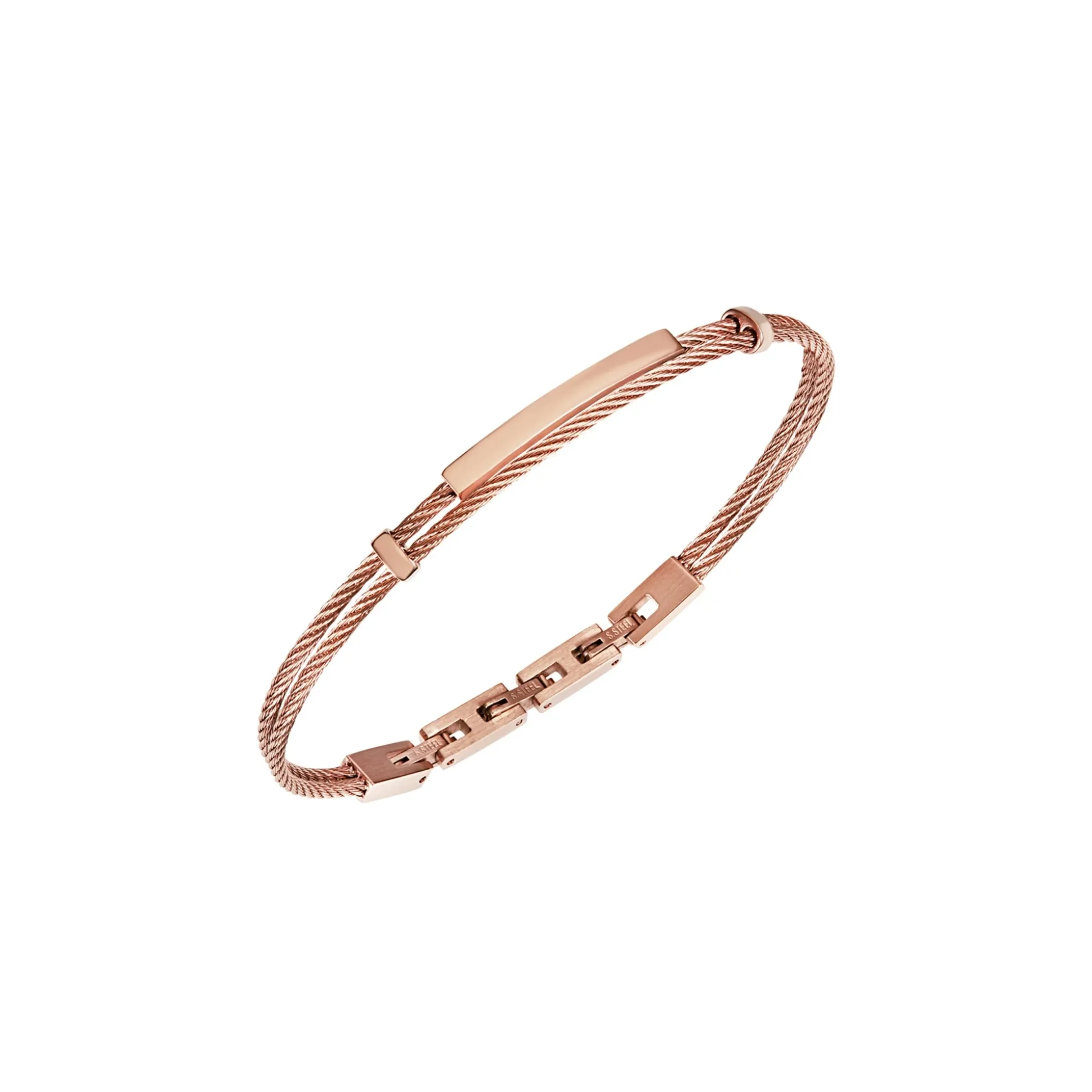 LOOP-IP ROSE STEEL BRACELET