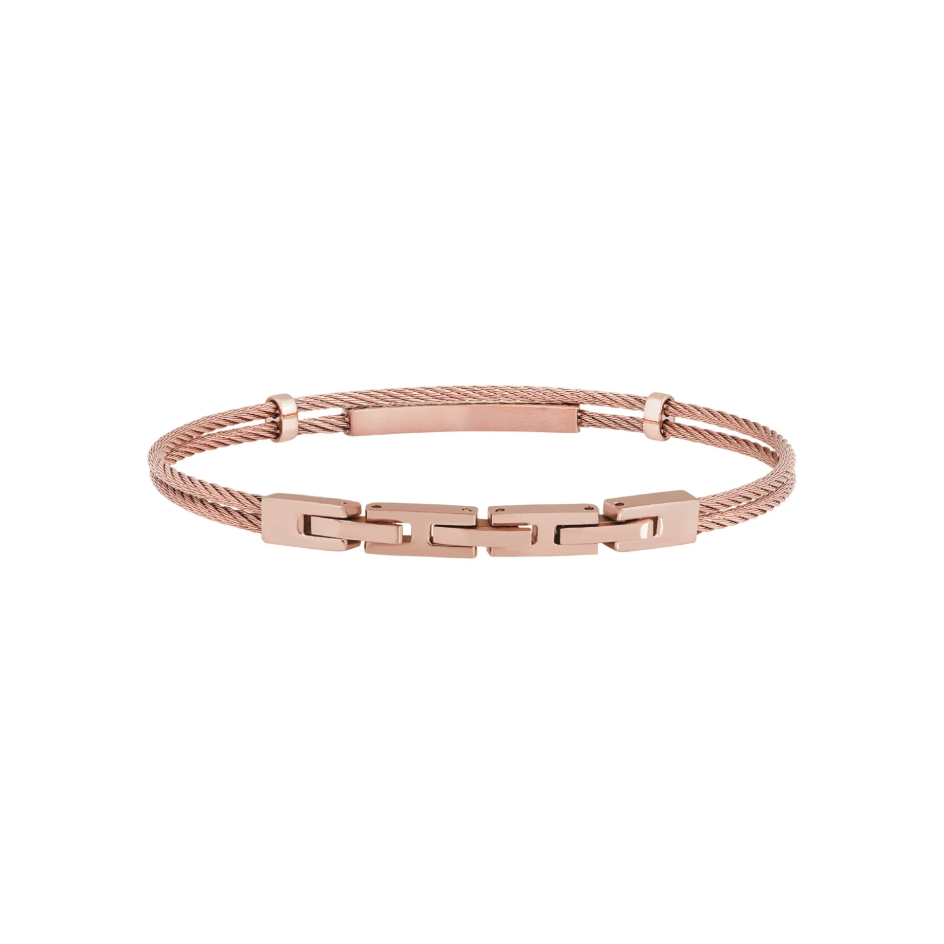 LOOP-IP ROSE STEEL BRACELET