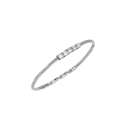 LOOP-STAINLESS STEEL BRACELET
