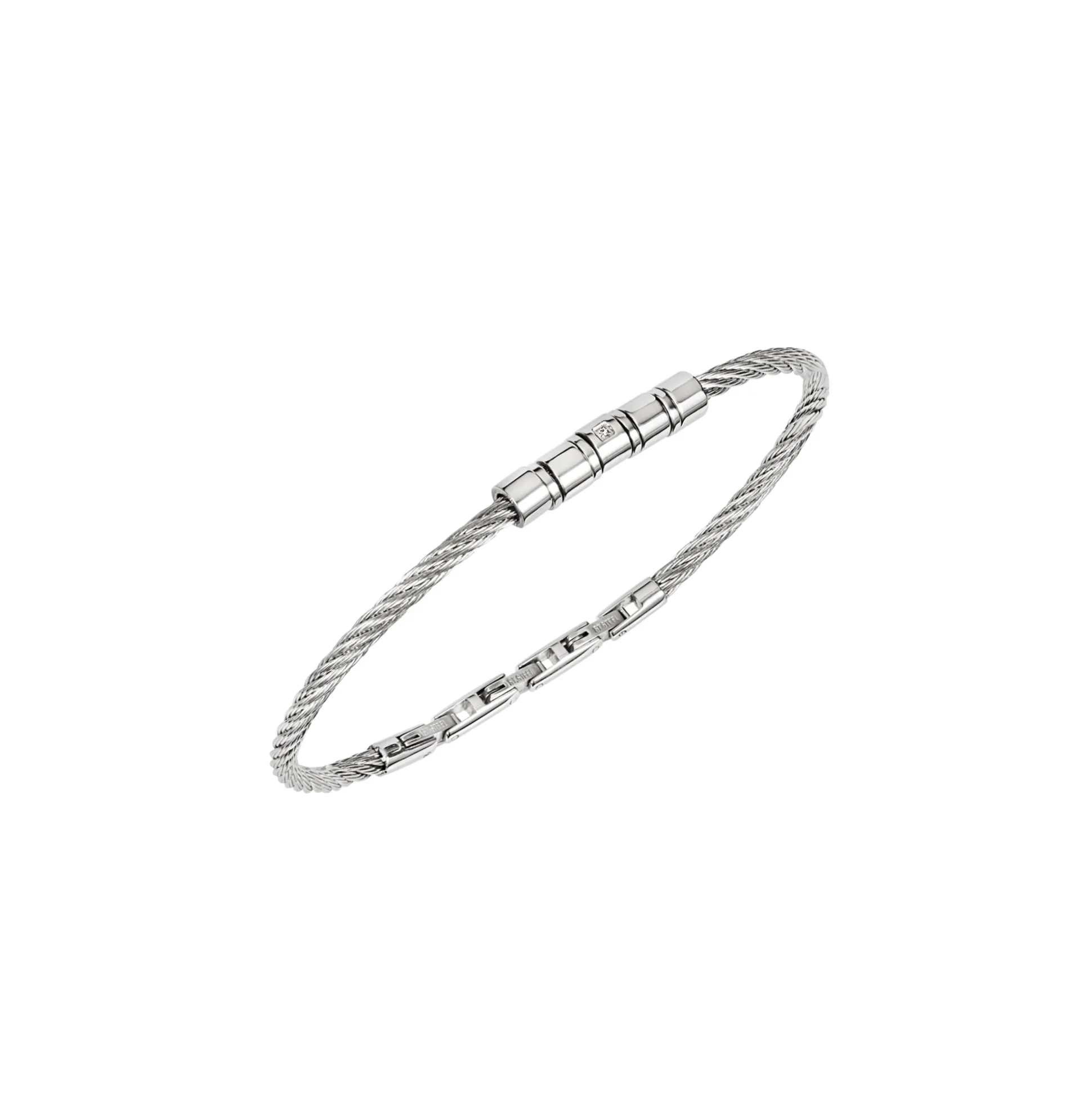 LOOP-STAINLESS STEEL BRACELET