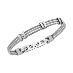 LOOP-STAINLESS STEEL BRACELET