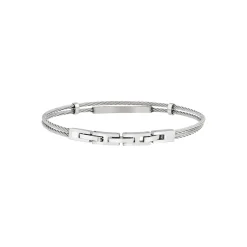 LOOP-STAINLESS STEEL BRACELET