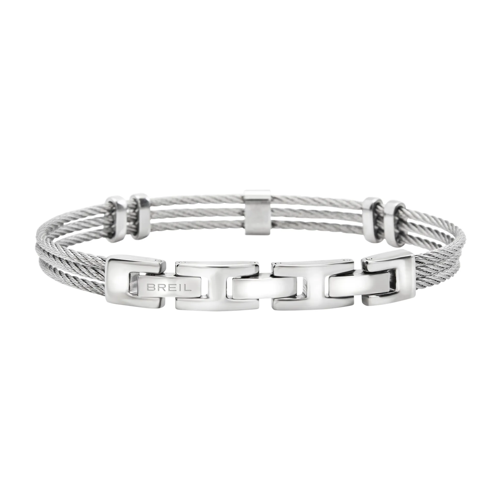 LOOP-STAINLESS STEEL BRACELET