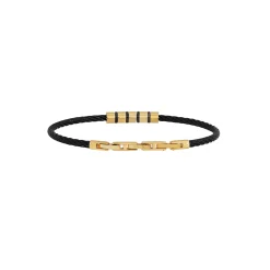 LOOP-TWO-COLOR STEEL BRACELET