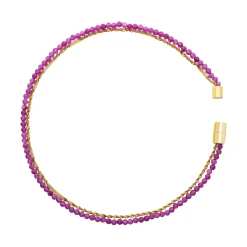 MAGNETICA SYSTEM-MEDIUM ELEMENT PURPLE ORCHID - NECKLACE