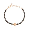 MAST-IP ROSE STEEL AND EMATITE BRACELET
