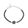 MAST-STAINLESS STEEL AND EMATITE BRACELET