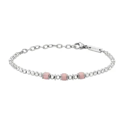 MIXOLOGY-STEEL AND GREEK CERAMIC BRACELET