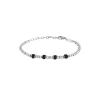 MIXOLOGY-STEEL AND GREEK CERAMIC BRACELET