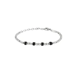 MIXOLOGY-STEEL AND GREEK CERAMIC BRACELET