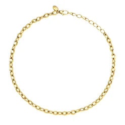 MOOR-STAINLESS STEEL NECKLACE - GOLD COLORED