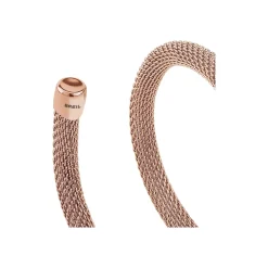 NEW SNAKE-POLISHED IP ROSE GOLD MESH, MULTI-WEARABLE. LENGHT: 50CM