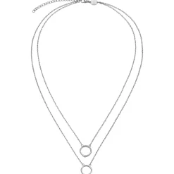 NEW TETRA-SET OF 2 STAINLESS STEEL NECKLACES
