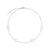NEW TETRA-STAINLESS STEEL NECKLACE WITH MICRO-CHAIN