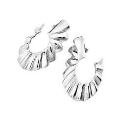 PLISSE”-EARRING PLISSE SS
