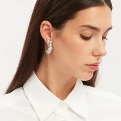 PLISSE”-EARRING PLISSE SS
