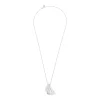 PLISSE”-STAINLESS STEEL NECKLACE