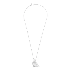 PLISSE”-STAINLESS STEEL NECKLACE