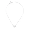 PLISSE”-STAINLESS STEEL NECKLACE