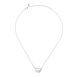 PLISSE”-STAINLESS STEEL NECKLACE