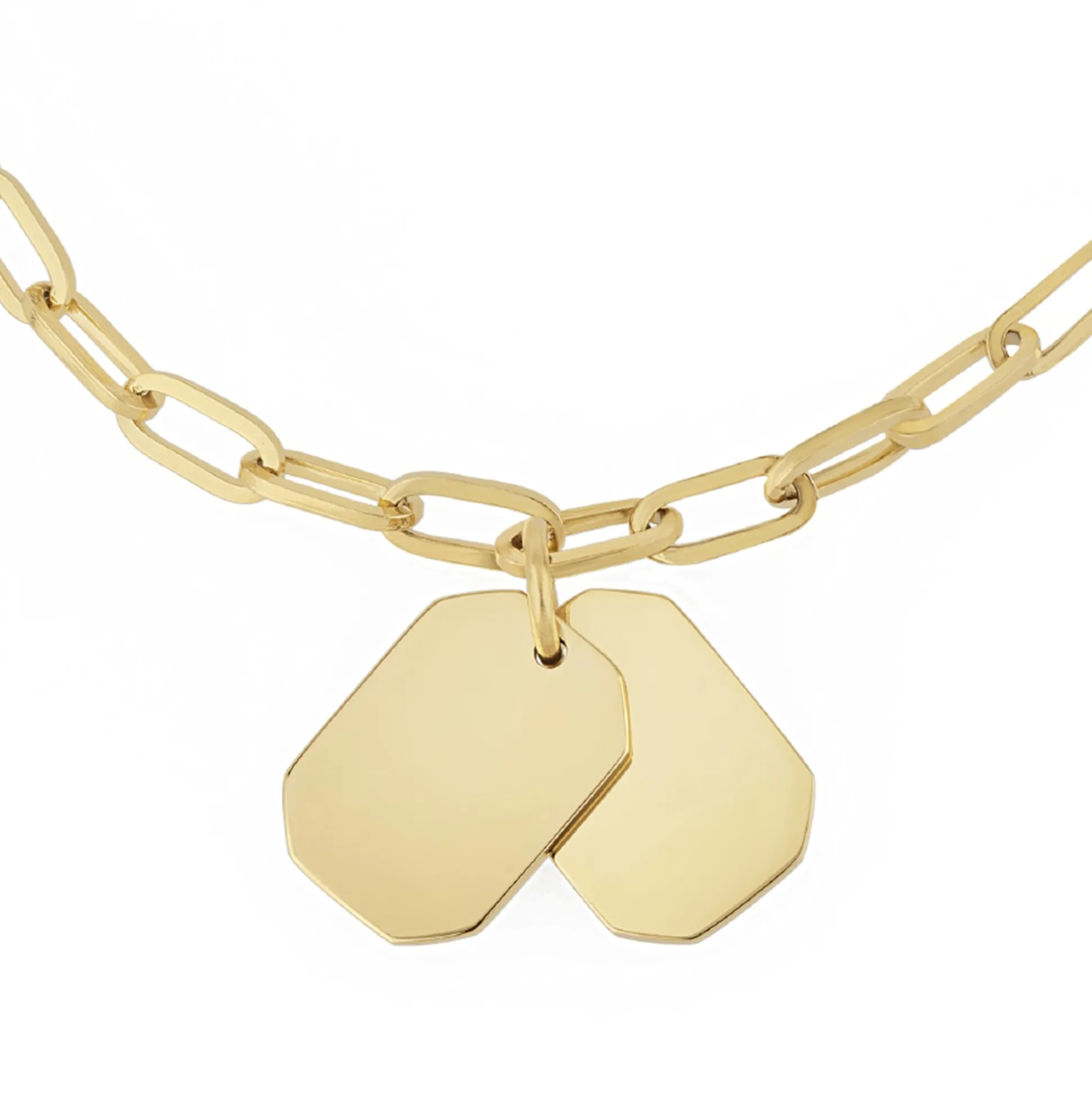 PRIVATE CODE-IP GOLD STEEL BRACELET