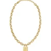 PROMISE-IP GOLD STEEL NECKLACE