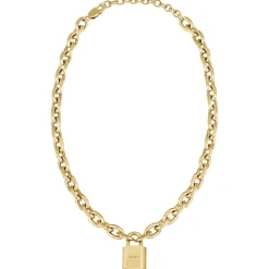 PROMISE-IP GOLD STEEL NECKLACE