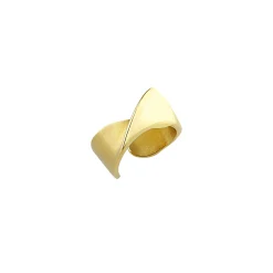 RETWIST-BILUX IP GOLD STEEL RING