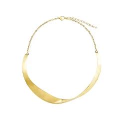 RETWIST-IP GOLD STEEL NECKLACE