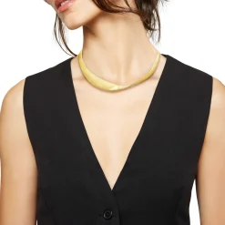 RETWIST-IP GOLD STEEL NECKLACE