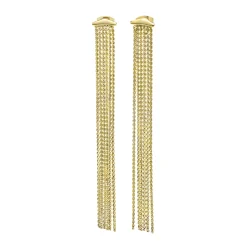 ROLL UP-ROLL UP IP GOLD EARRINGS