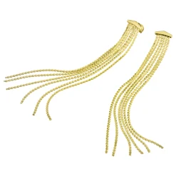 ROLL UP-ROLL UP IP GOLD EARRINGS