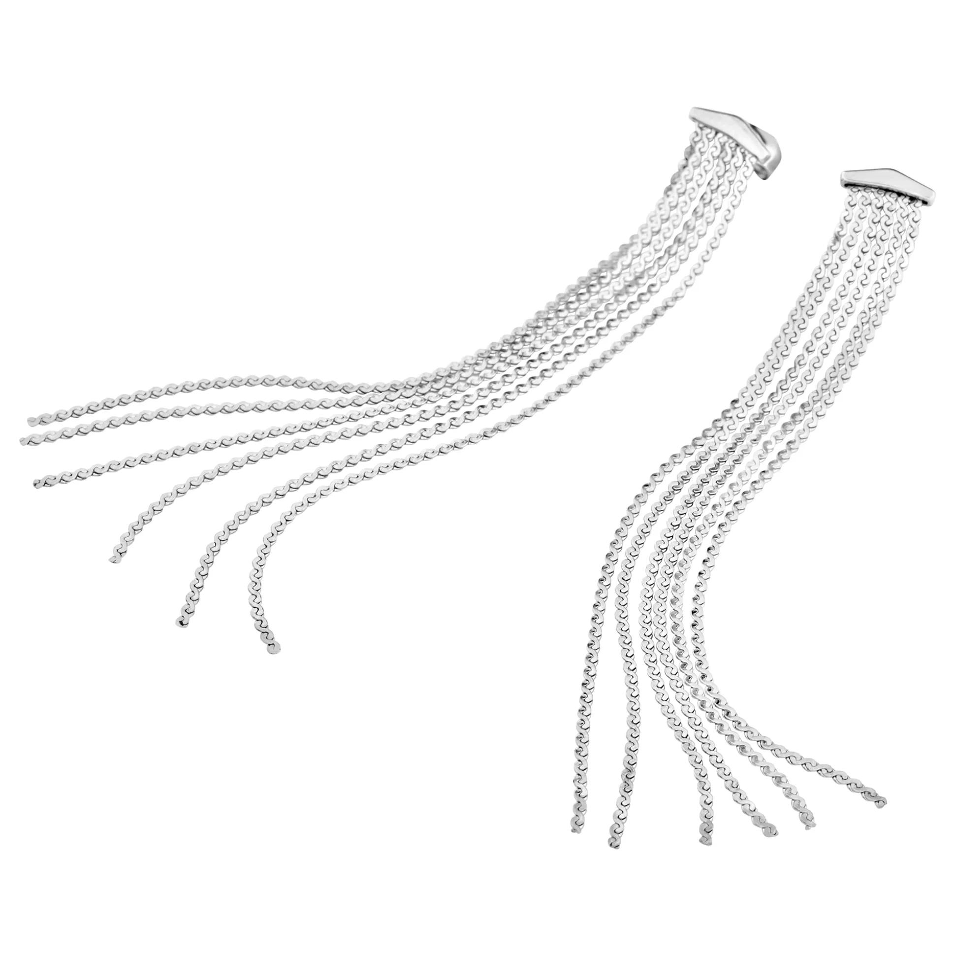 ROLL UP-ROLL UP SS EARRINGS