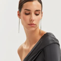 ROLL UP-ROLL UP SS EARRINGS