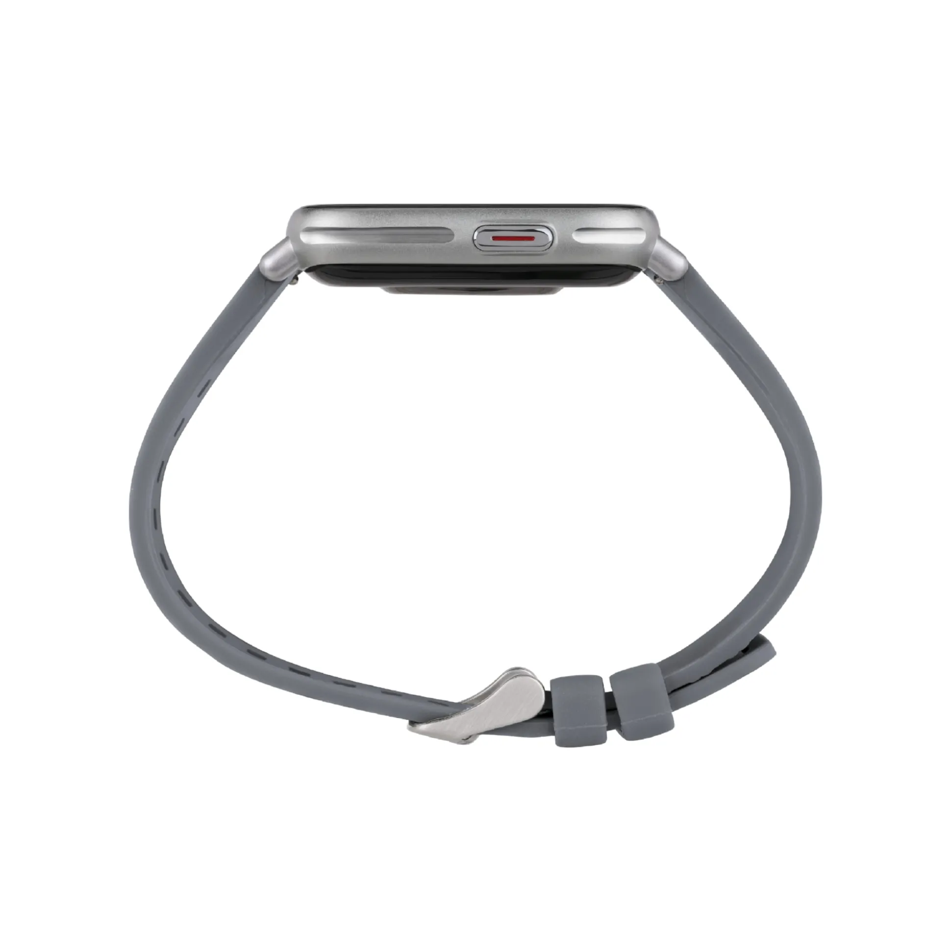 SBT-1-SMARTWATCH WITH DOUBLE STRAP AND SILVER CASE
