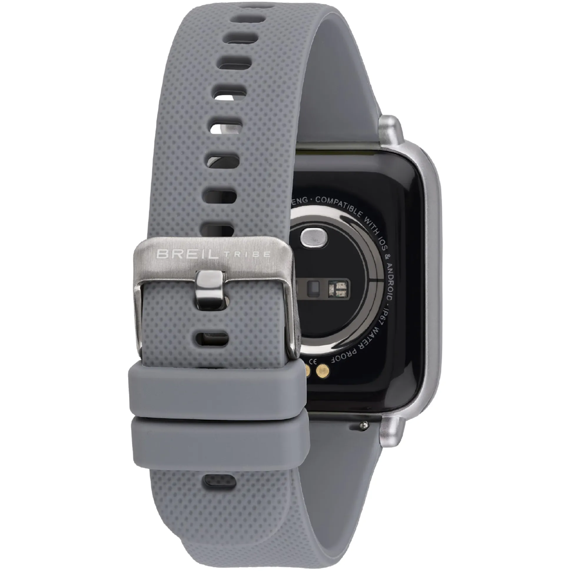 SBT-1-SMARTWATCH WITH DOUBLE STRAP AND SILVER CASE