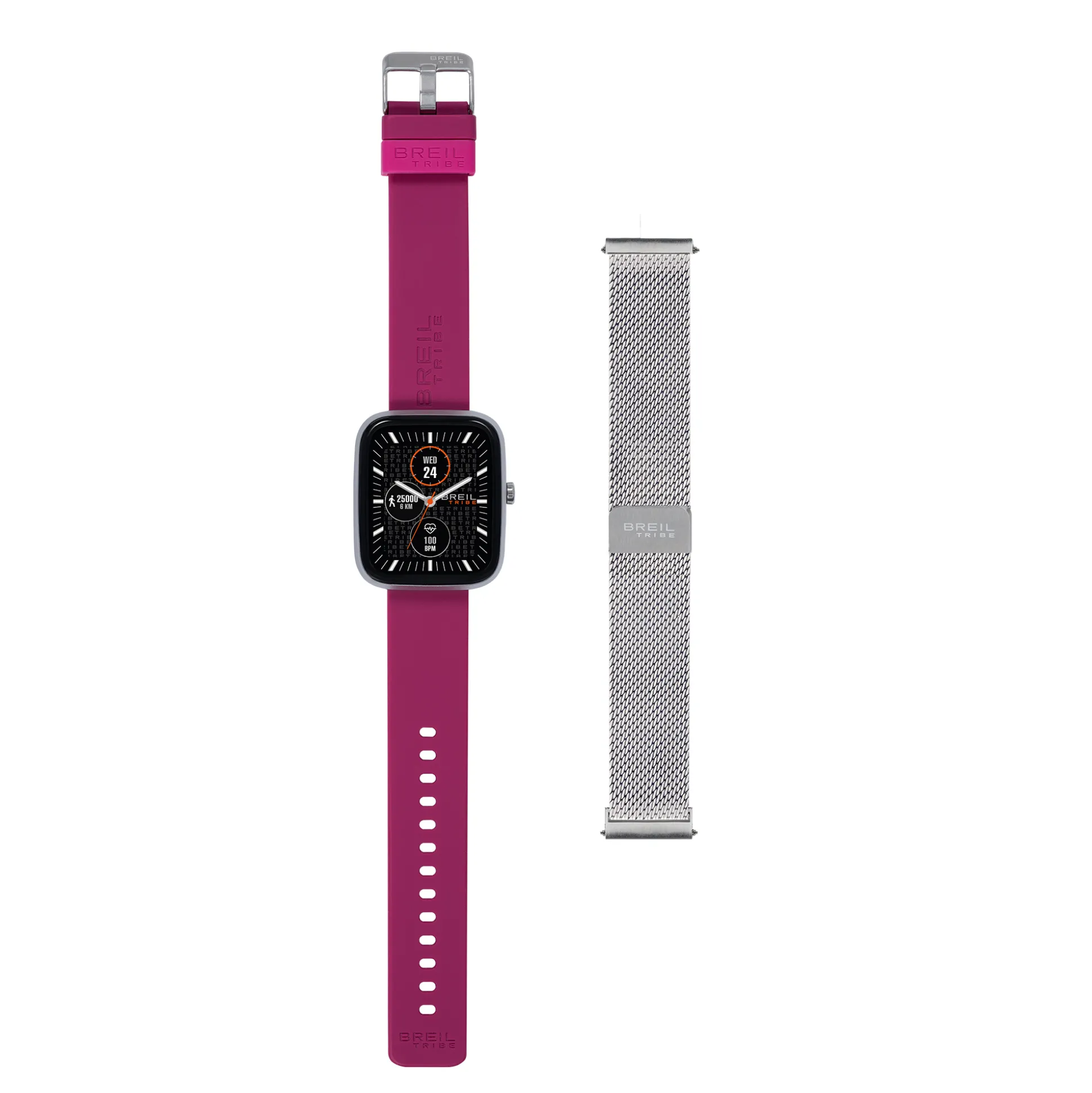 SBT-3-UNISEX SMARTWATCH WITH DOUBLE STRAP
