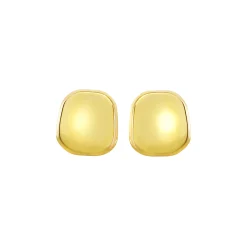 SCULPTURE-SCULPTURE IP GOLD EARRINGS