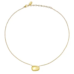 SCULPTURE-SCULPTURE IP GOLD NECKLACE