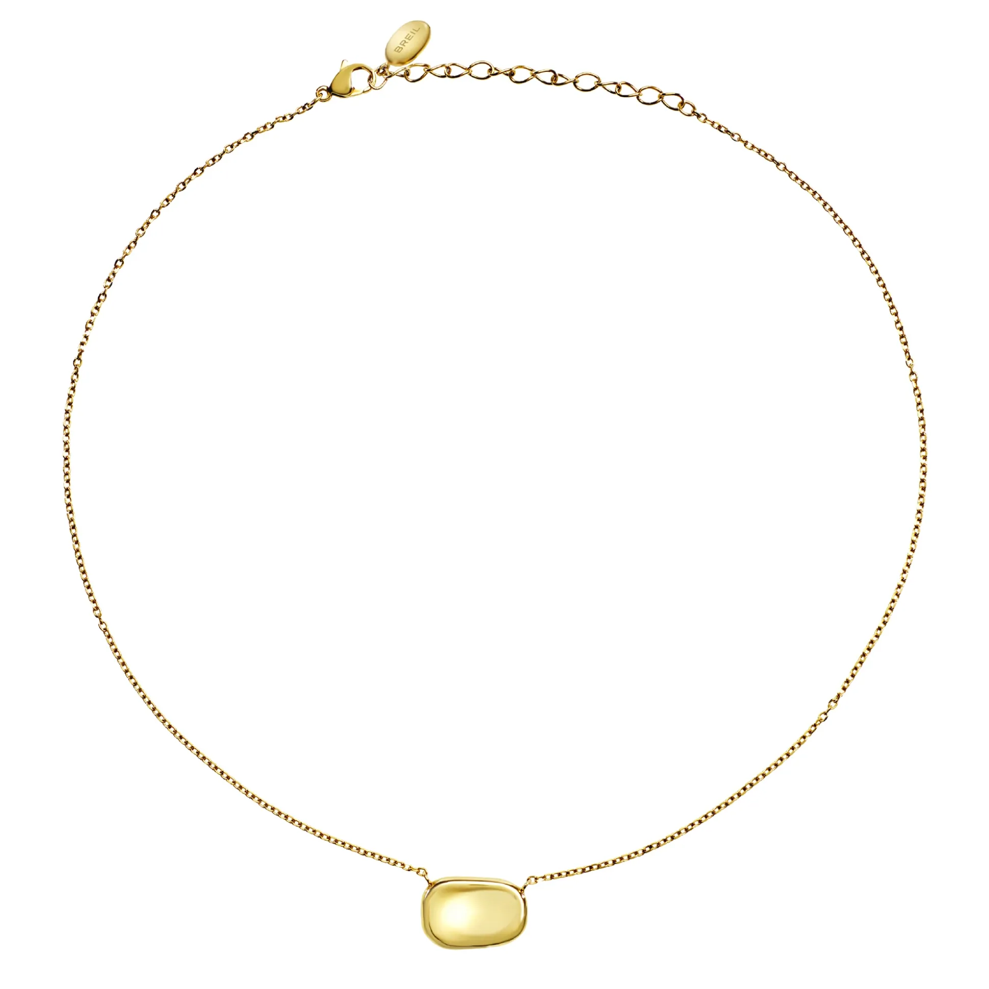 SCULPTURE-SCULPTURE IP GOLD NECKLACE