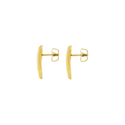 SCULPTURE-SCULPTURE IP GOLD EARRINGS