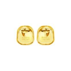 SCULPTURE-SCULPTURE IP GOLD EARRINGS