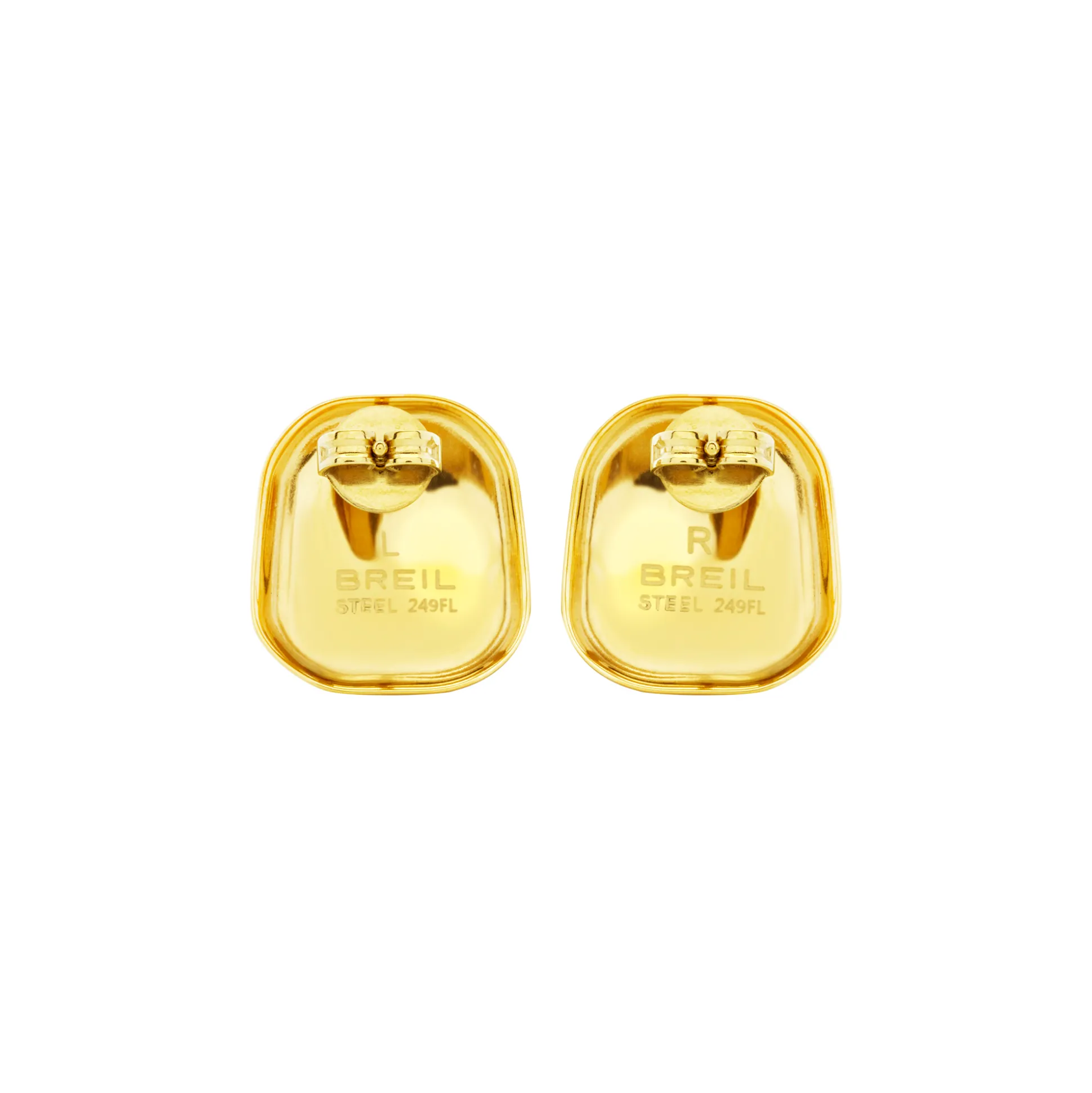 SCULPTURE-SCULPTURE IP GOLD EARRINGS